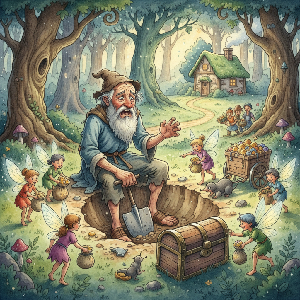 L’AVARE QUI a PERDU SON TRÉSOR