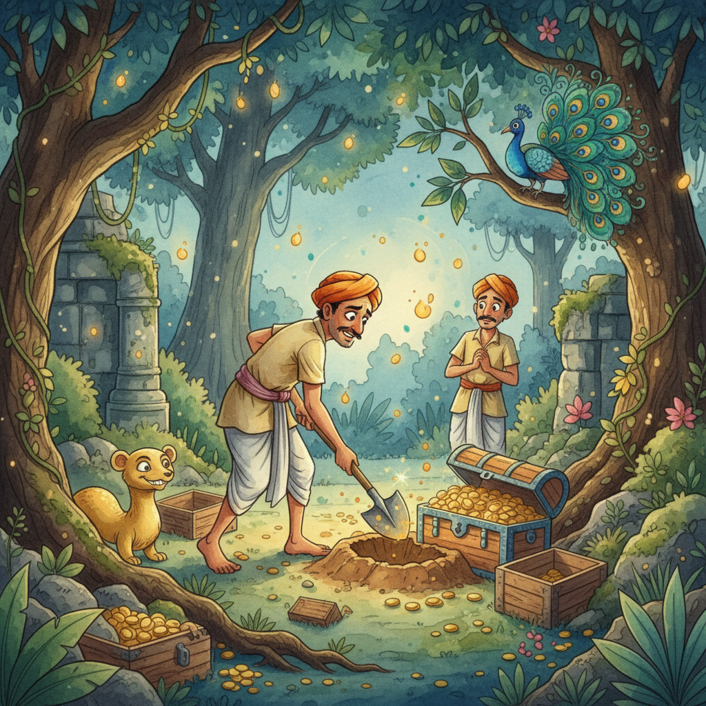 L’ENFOUISSEUR ET SON COMPÈRE