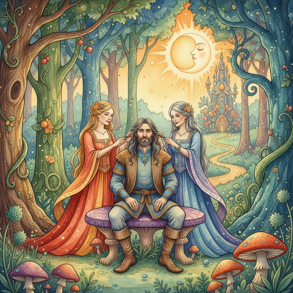 L’HOMME ENTRE DEUX AGES ET SES DEUX MAITRESSES