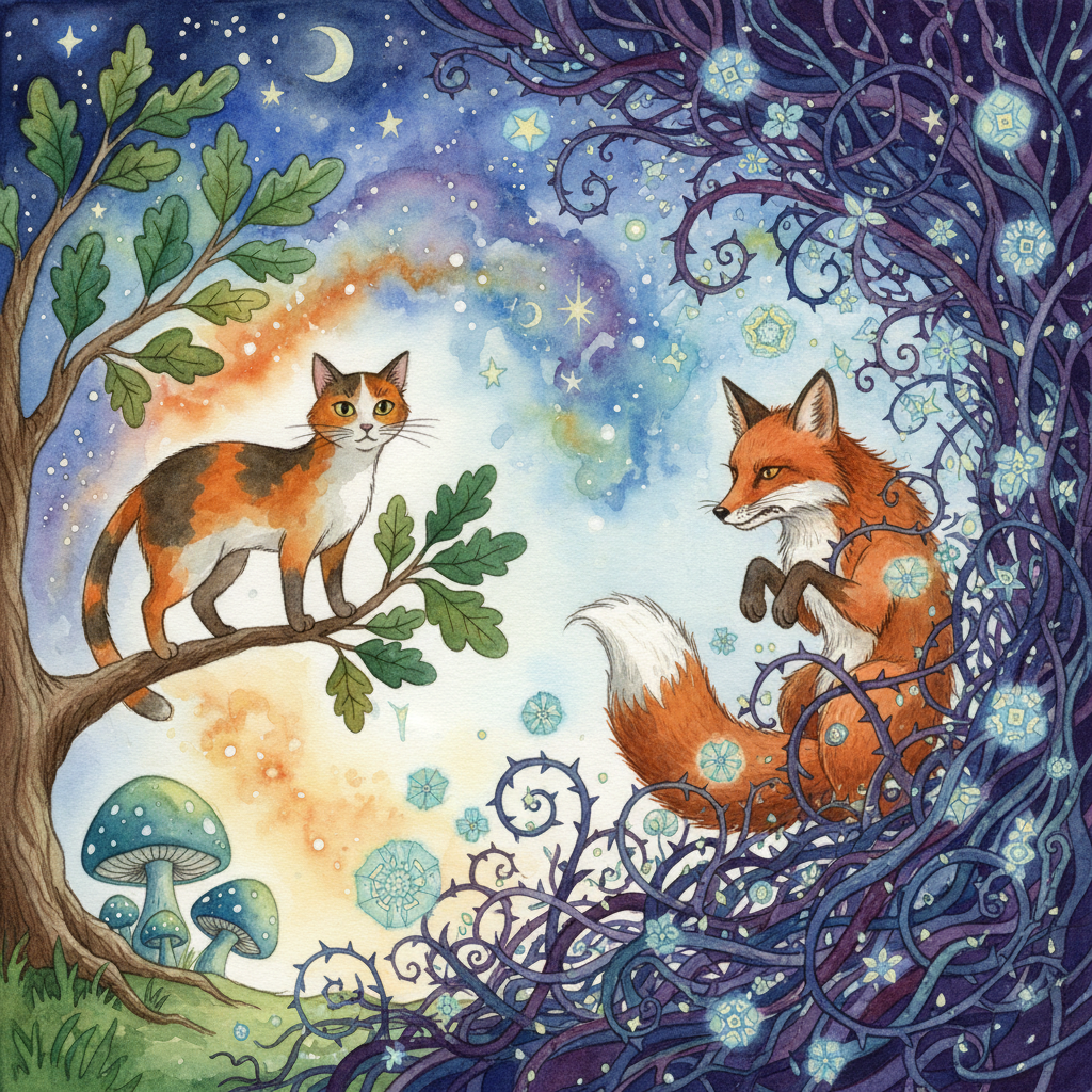 LE CHAT ET LE RENARD