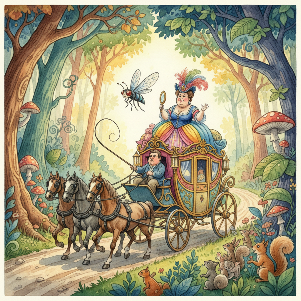 LE COCHE ET LA MOUCHE