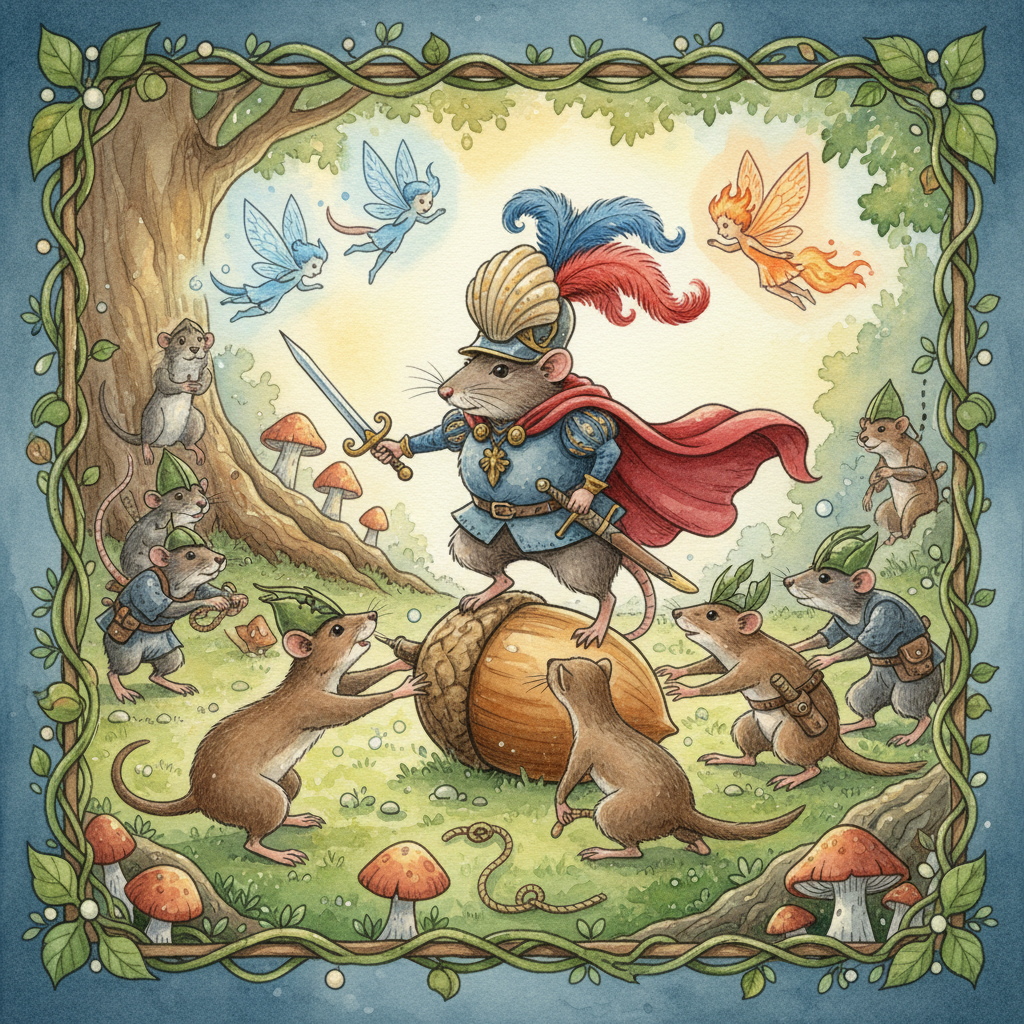 LE COMBAT DES RATS ET DES BELETTES