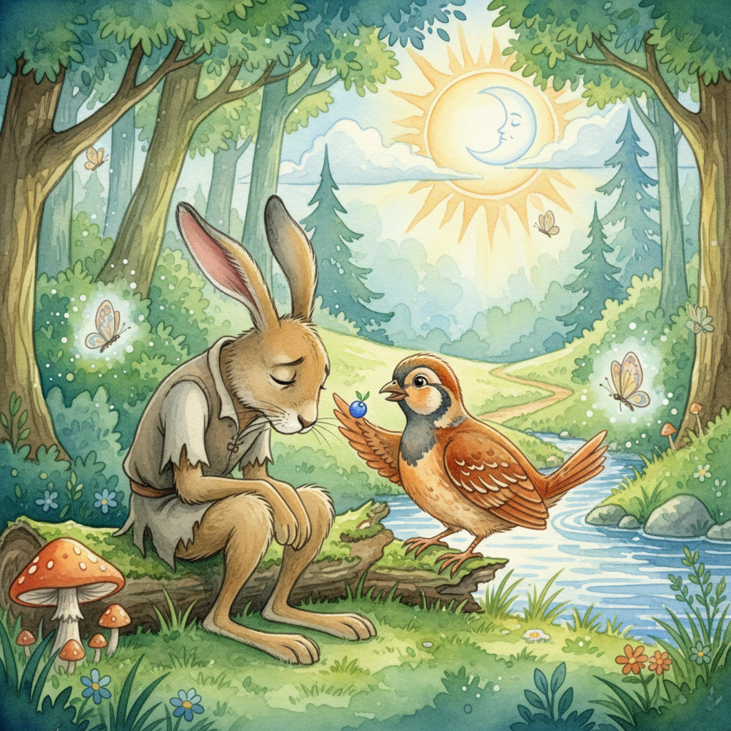 LE LIÈVRE ET LA PERDRIX