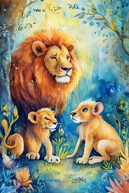 LE LION ET LE MOUCHERON