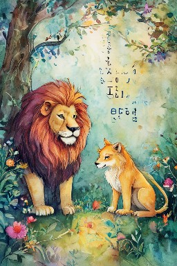 LE LION, LE LOUP ET LE RENARD