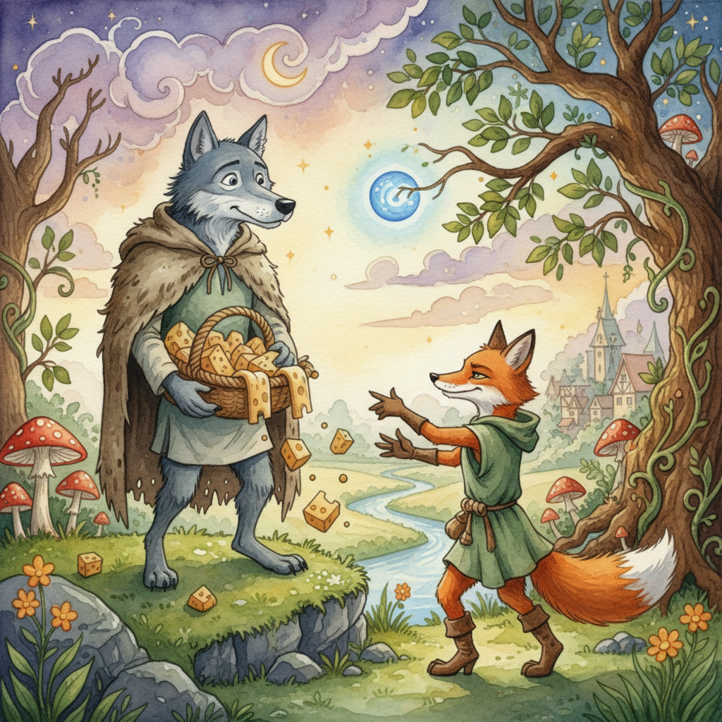 LE LOUP ET LE RENARD