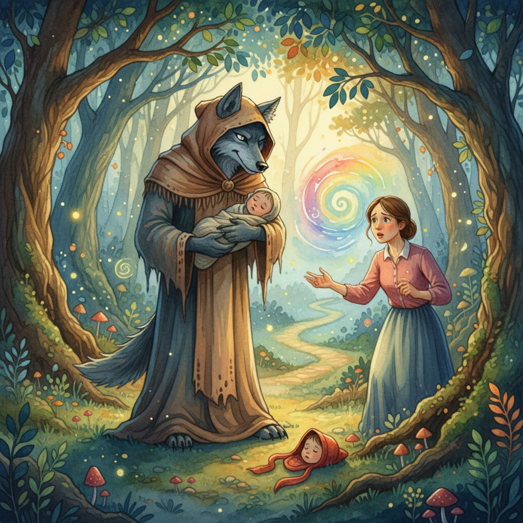 LE LOUP, LA MÈRE ET L’ENFANT