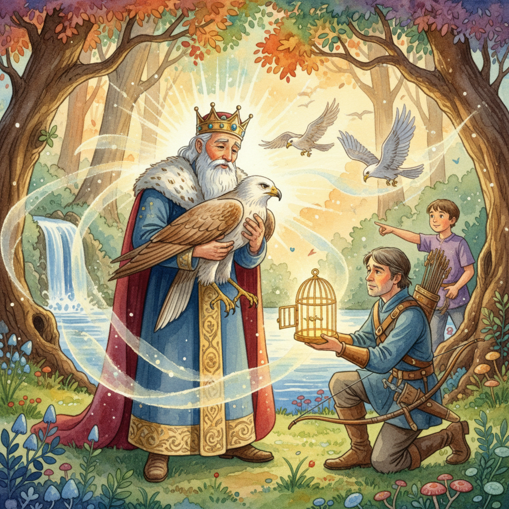 LE MILAN, LE ROI ET LE CHASSEUR