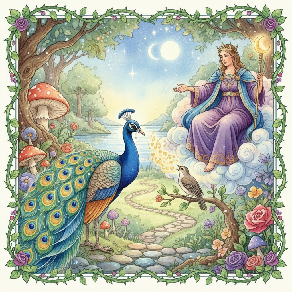 LE PAON SE PLAIGNANT a JUNON