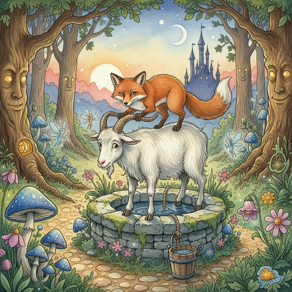 LE RENARD ET LE BOUC