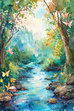 LE TORRENT ET LA RIVIÈRE