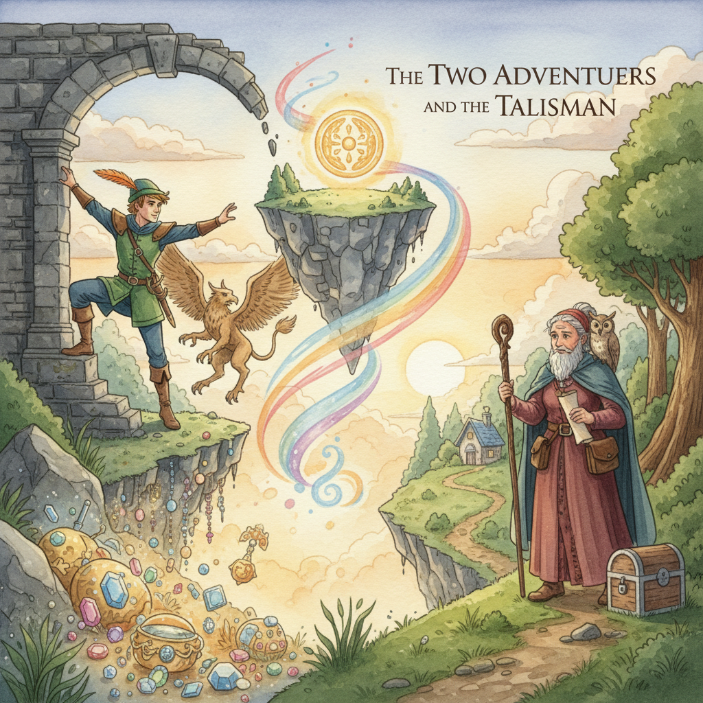 LES DEUX AVENTURIERS ET LE TALISMAN
