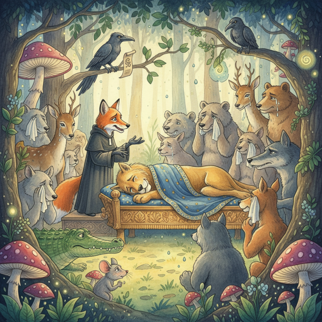 LES OBSÈQUES DE LA LIONNE