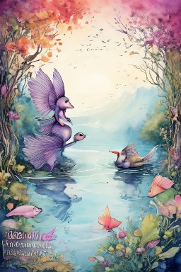 LES POISSONS ET LE CORMORAN