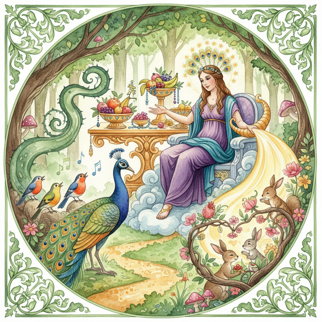 [Le Paon Se Plaignant à Junon](#table)