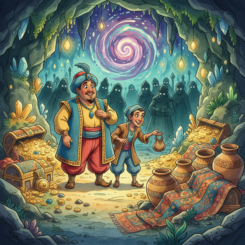 HISTOIRE D'ALI BABA ET DE QUARANTE VOLEURS