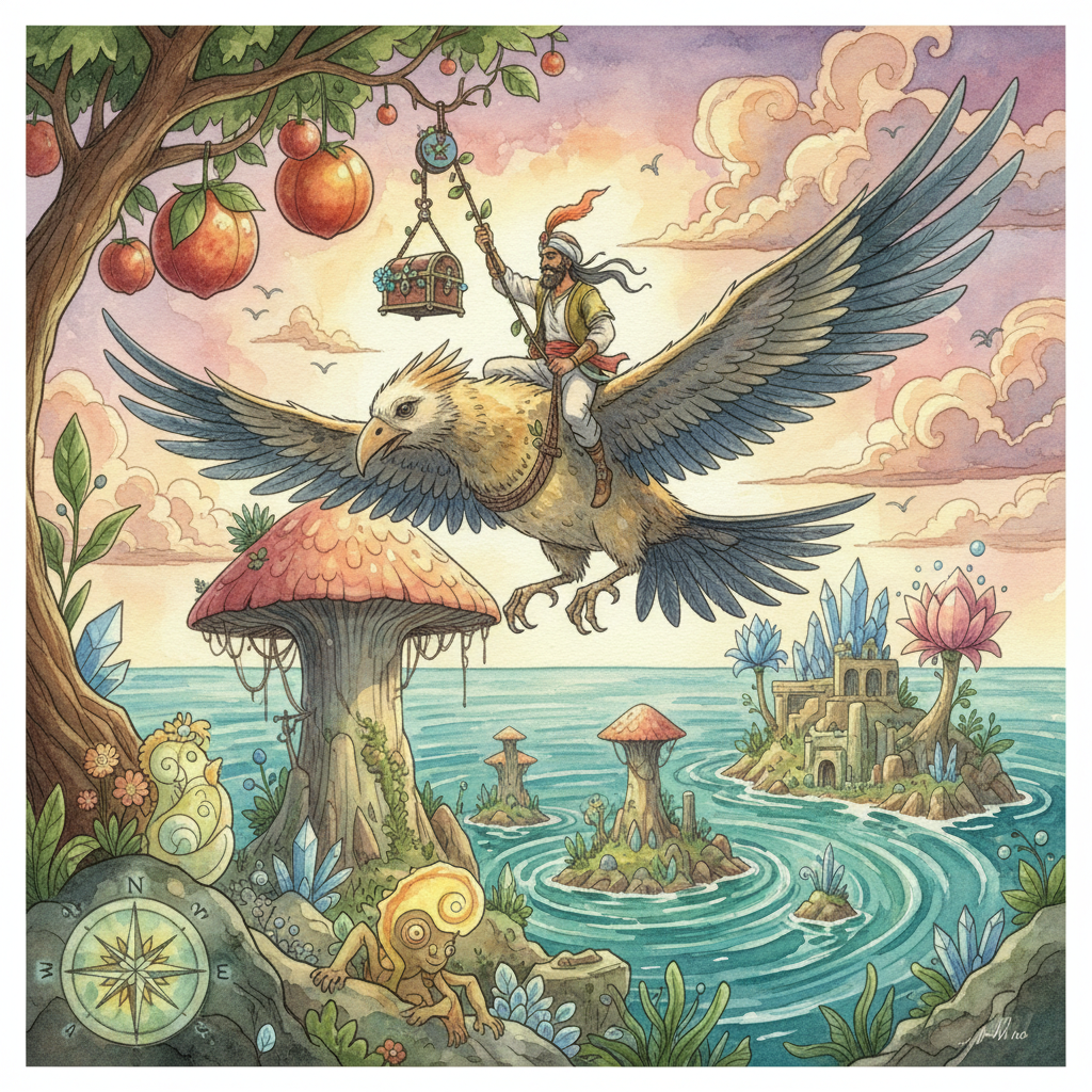 QUATRIÈME VOYAGE DE SINDBAD LE MARIN