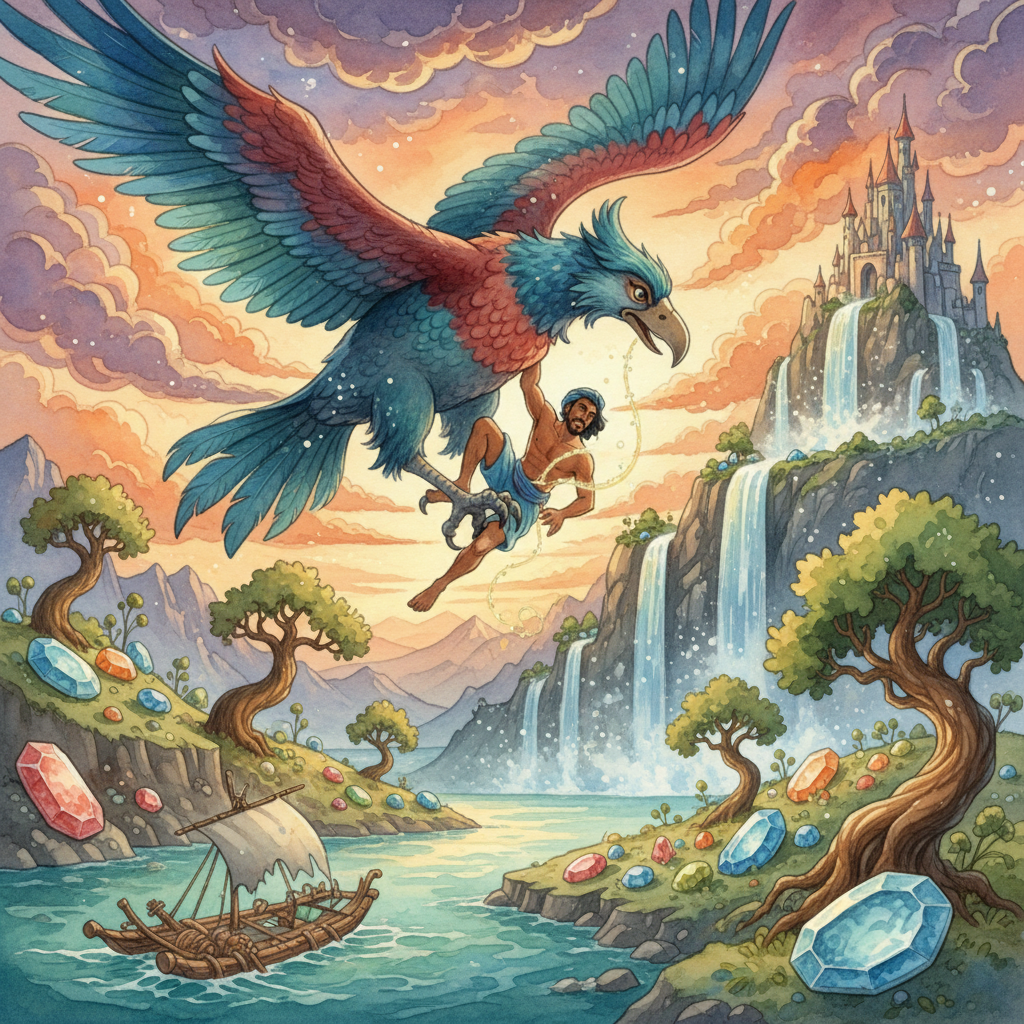 SECOND VOYAGE DE SINDBAD LE MARIN