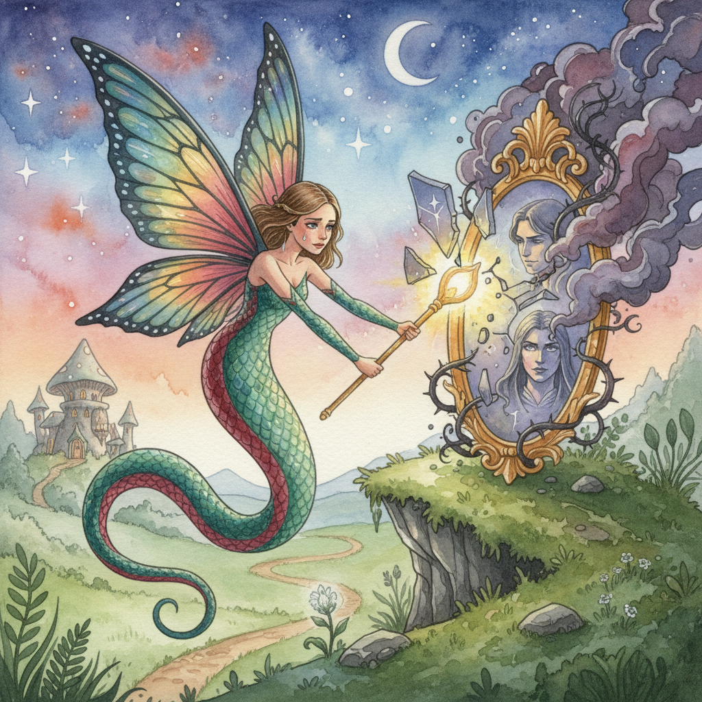 A Kigyó-peri éS a Varázs-tükör