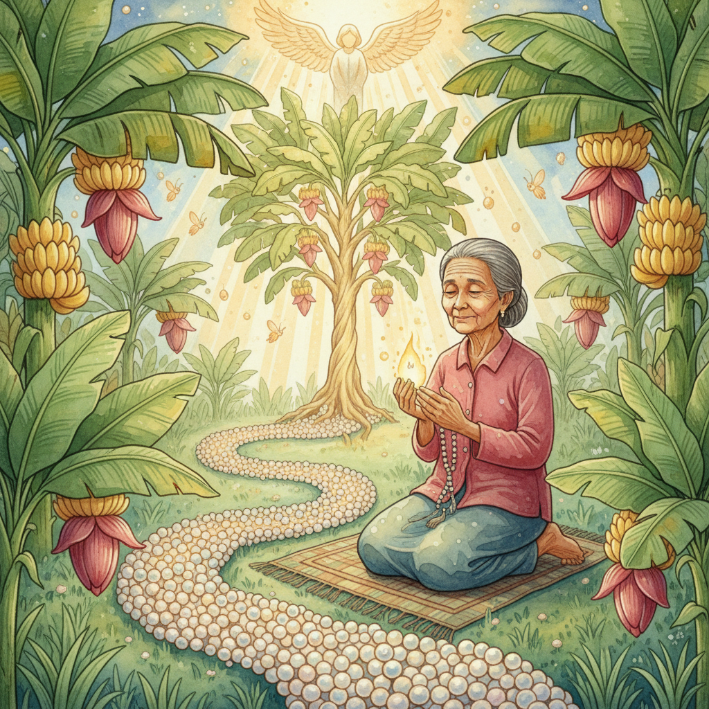 Tasbih Biji Pisang Pidak