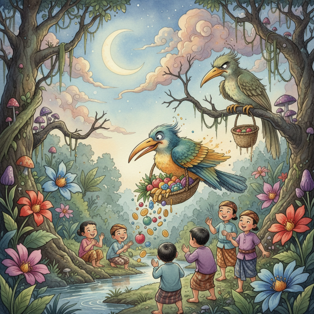 Kisah Burung Kekekow