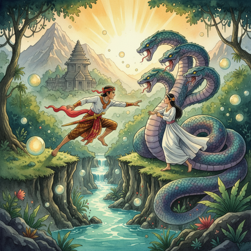 Legenda Ular Berkepala Tujuh