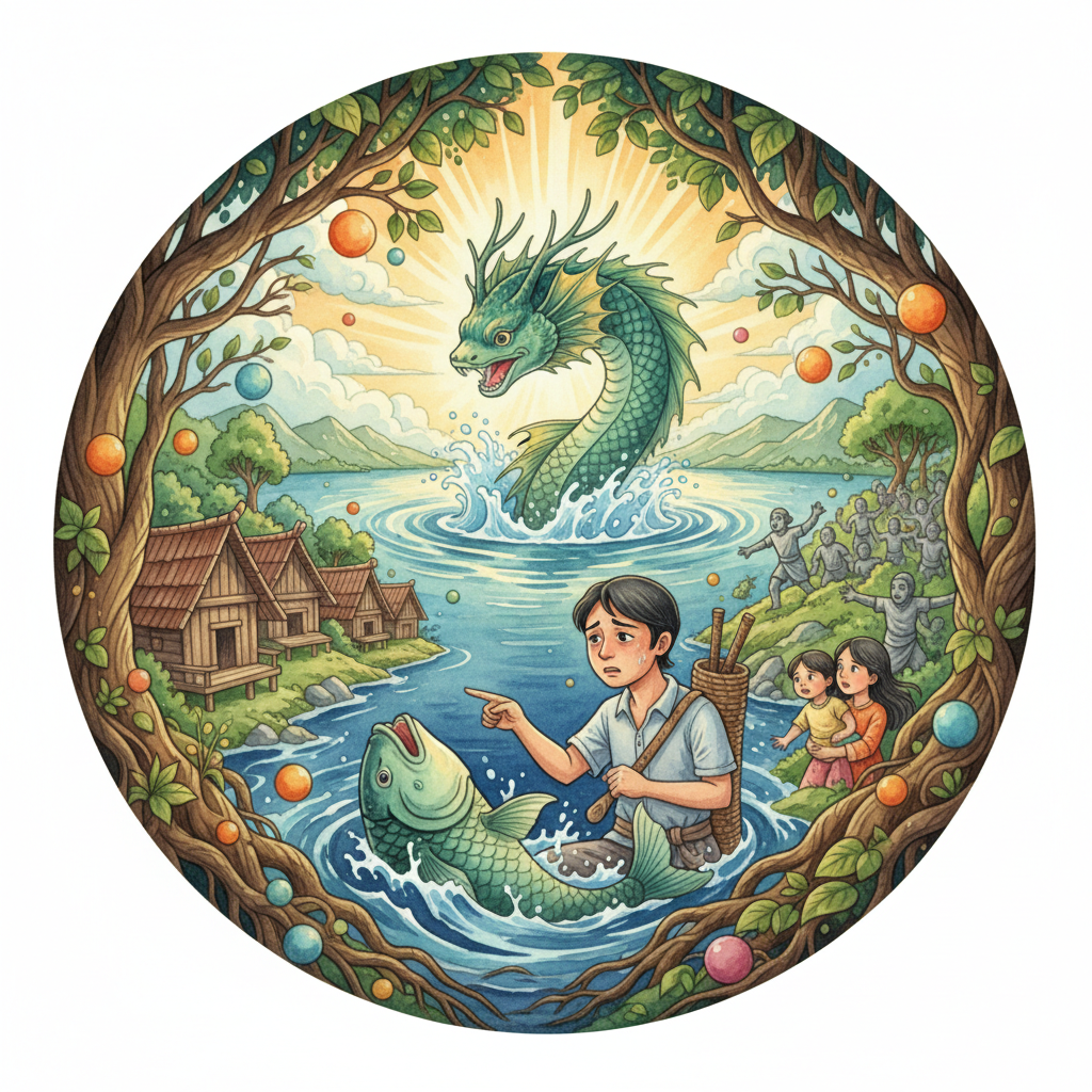 Terjadinya Danau Toba