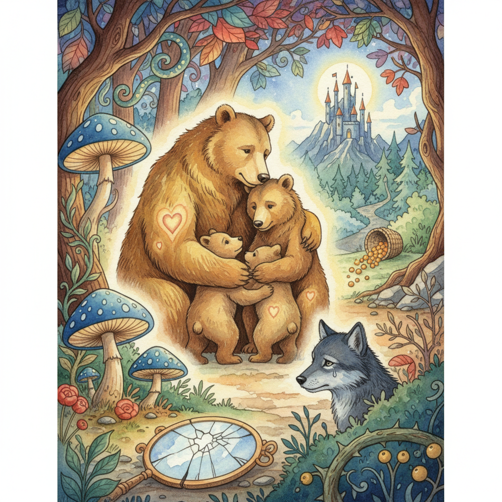 Geppetto Torna a Casa, E Dà Al Burattino La Colazione Che Il Pover'uomo Aveva Portata Per Sè