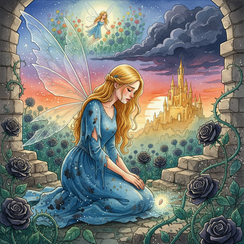 La Bella Bambina Dai Capelli Turchini Fa Raccogliere Il Burattino: Lo Mette a Letto, E Chiama Tre Medici Per Sapere Se Sia Vivo O Morto