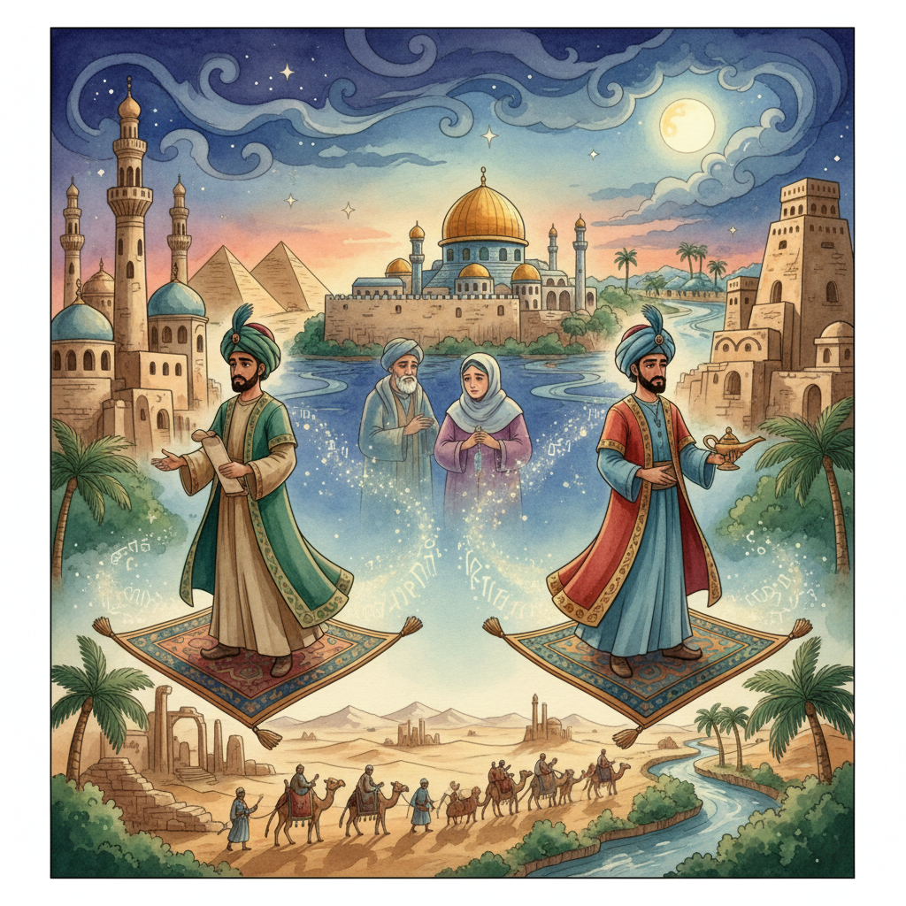 Historia Del Visir Nureddin, De Su Hermano El Visir